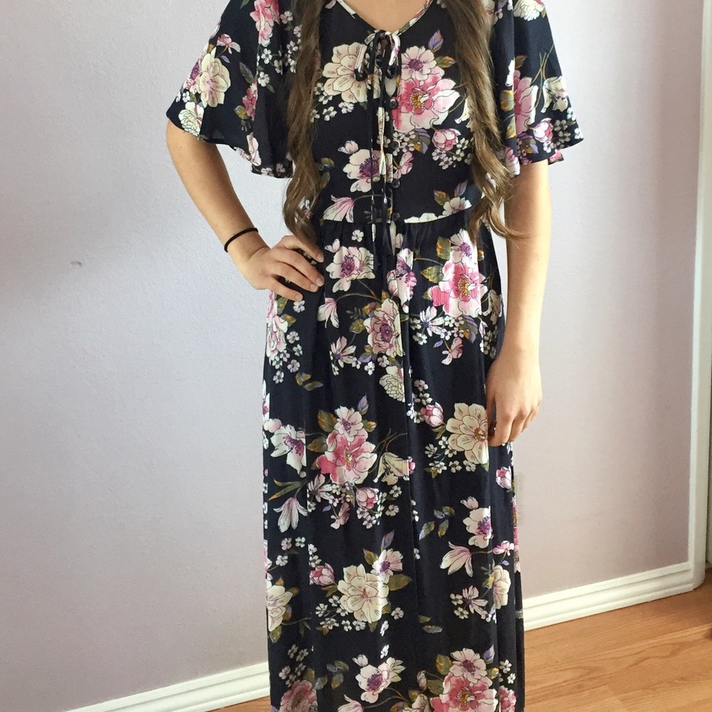 Spring Floral Dress
